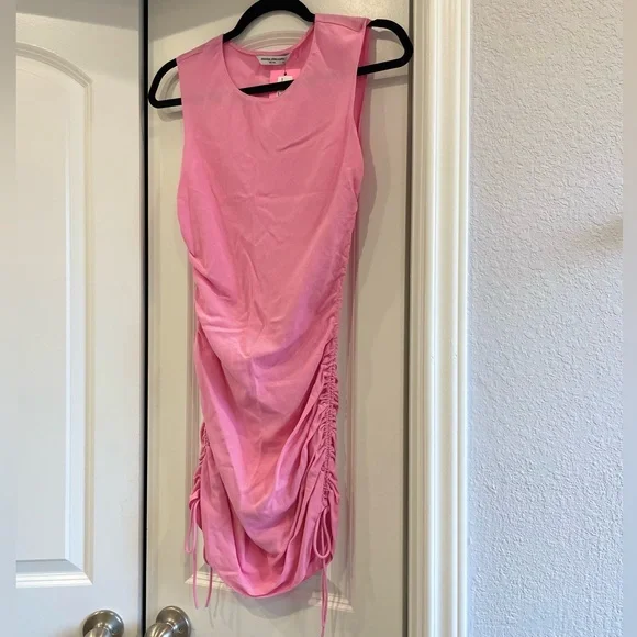 Amanda Uprichard Pink Nessa Dress - Picture 7 of 9